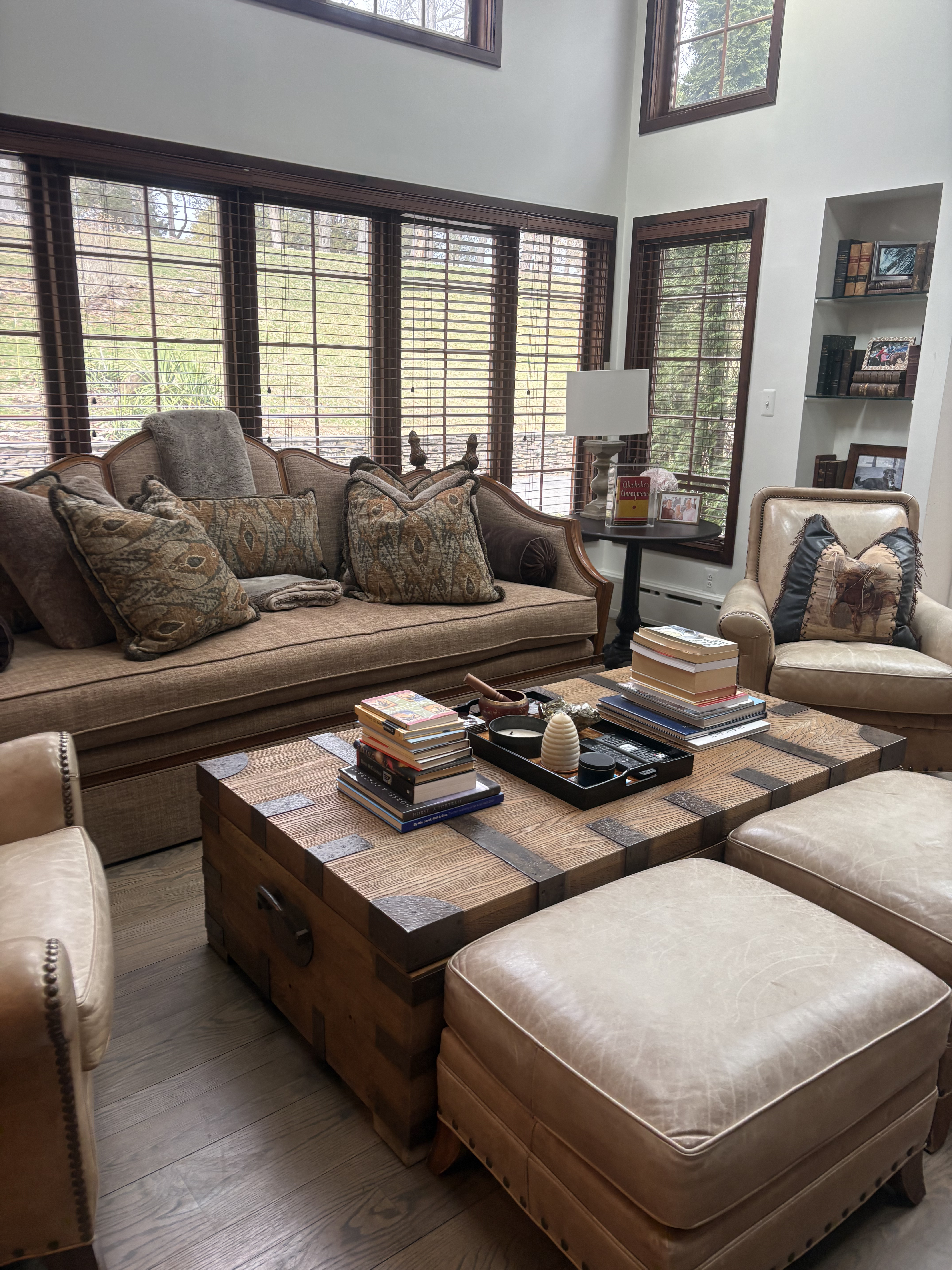Beautiful clean living room