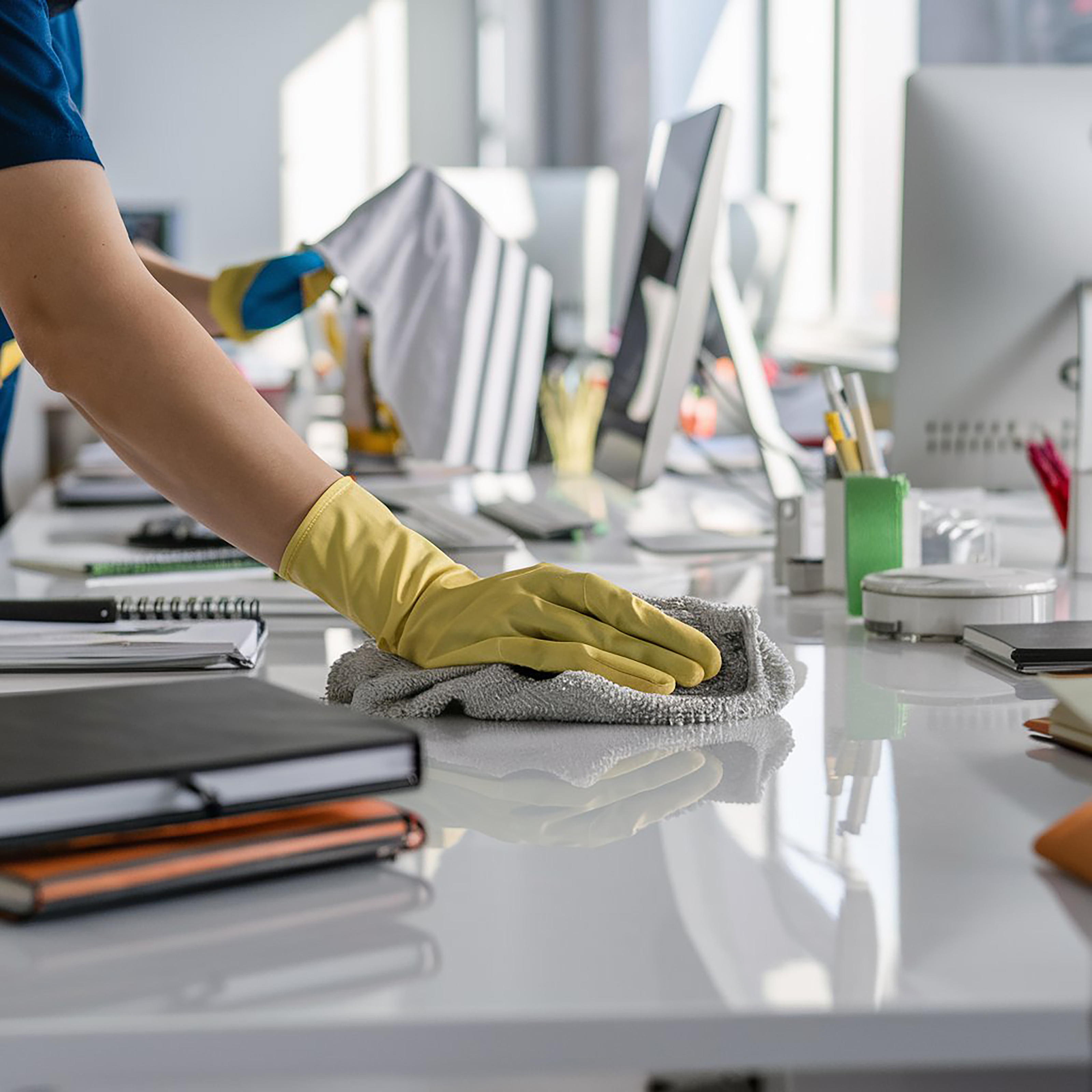 Professional office cleaning results